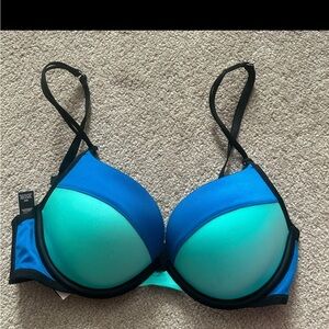 Victoria's Secret Blue and Teal Bra
